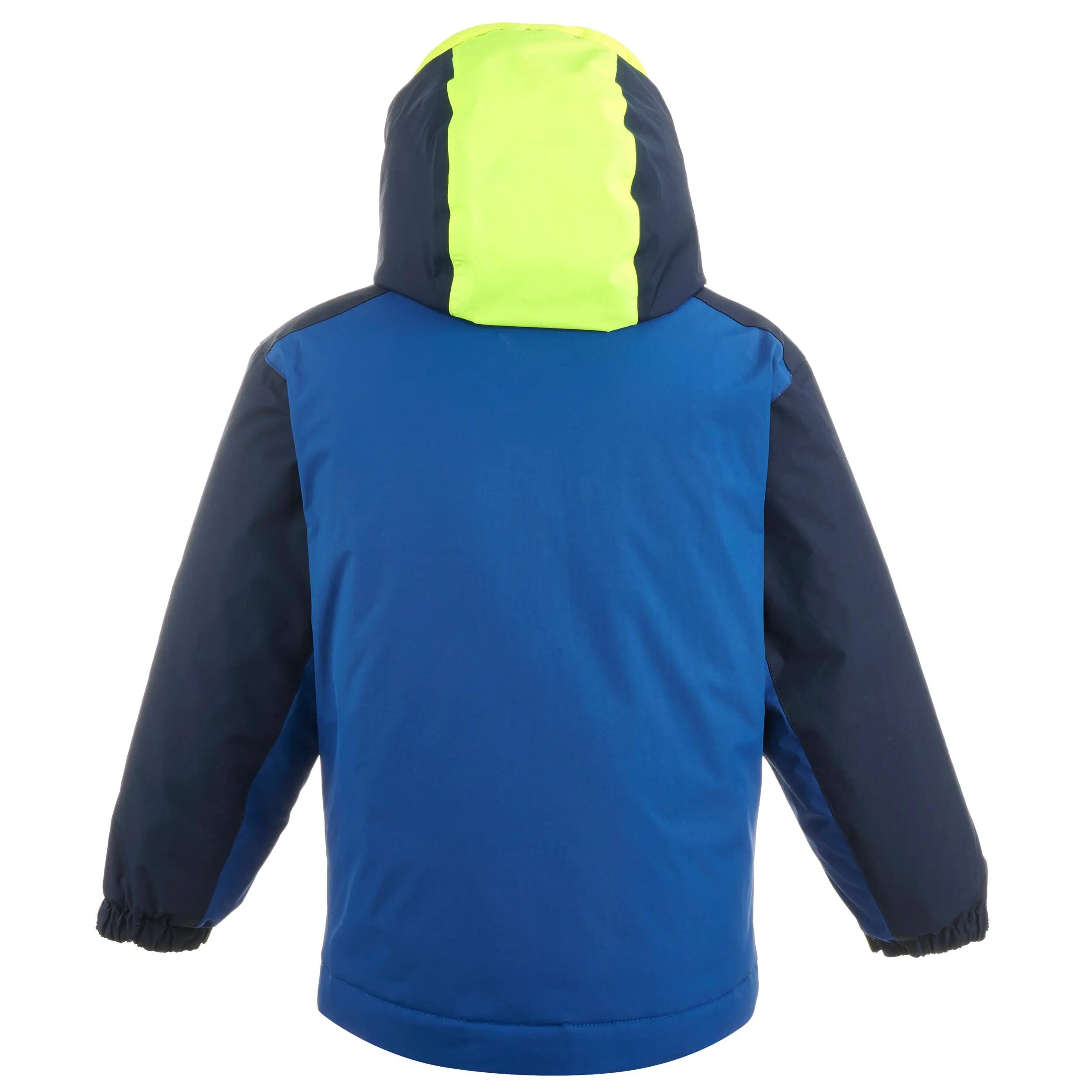 CHILDREN'S SKI JACKET PNF 500 - NAVY 5/14