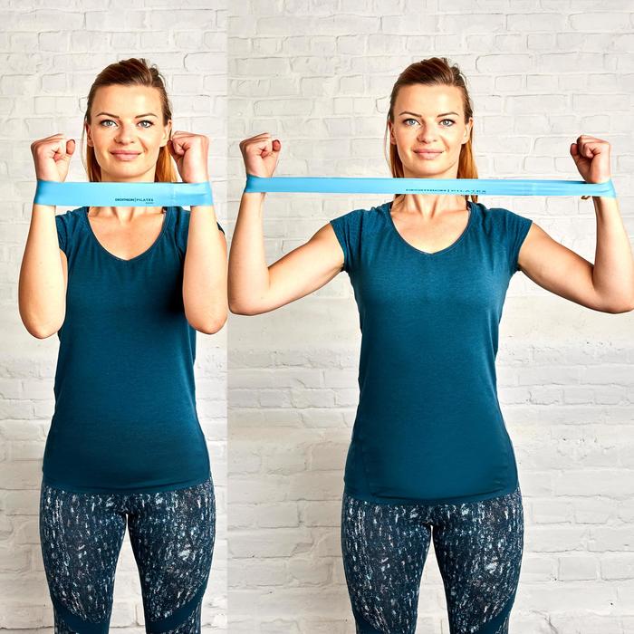 Mini Rubber Resistance Bands ThreePack Decathlon