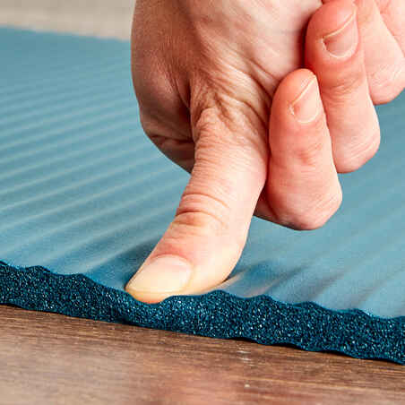 Esterilla colchoneta mat pilates confort Talla S 170x55cm 10mm Azul petróleo