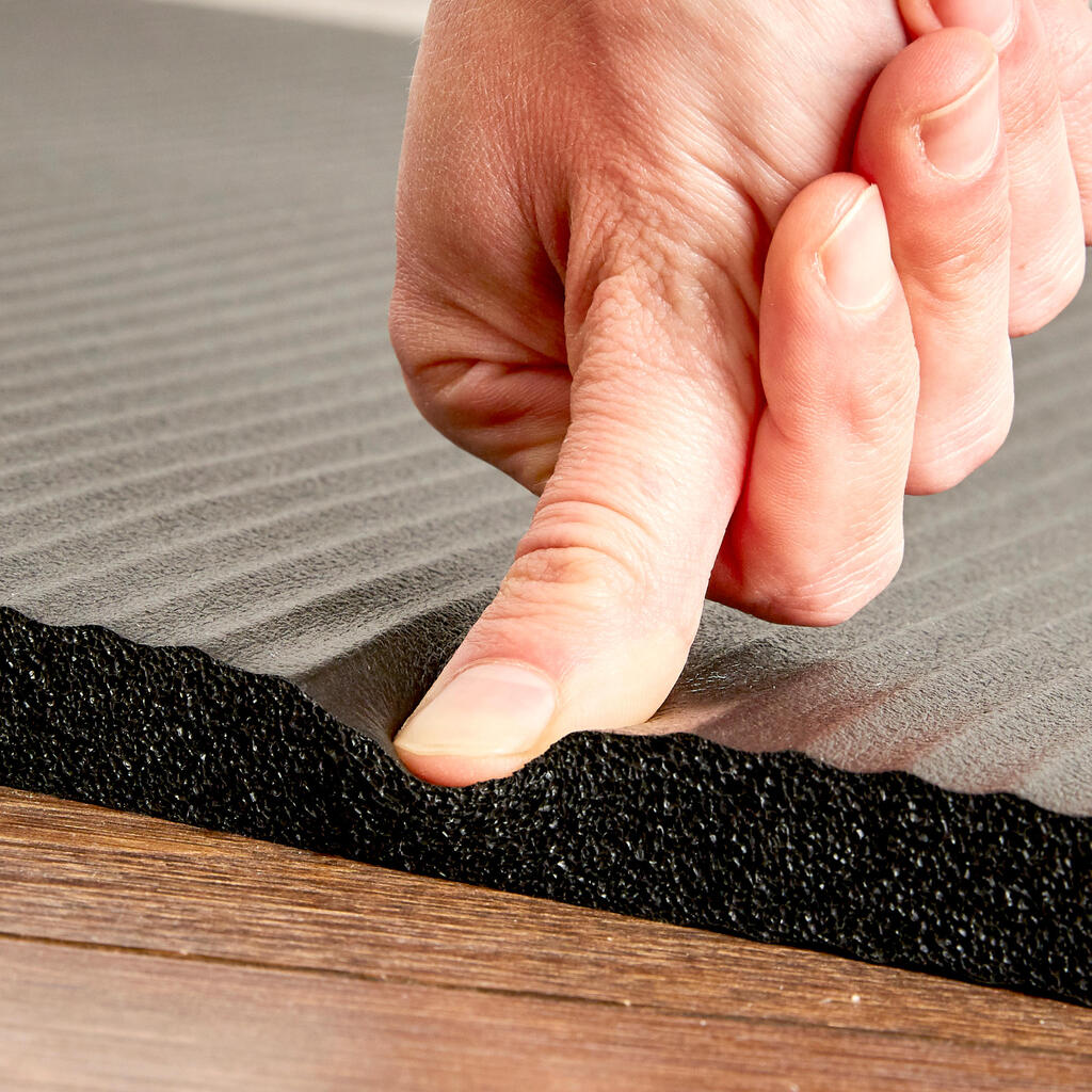 Pilateso kilimėlis „Comfort 900“ - 180 cm x 70 cm x 20 mm, juodas