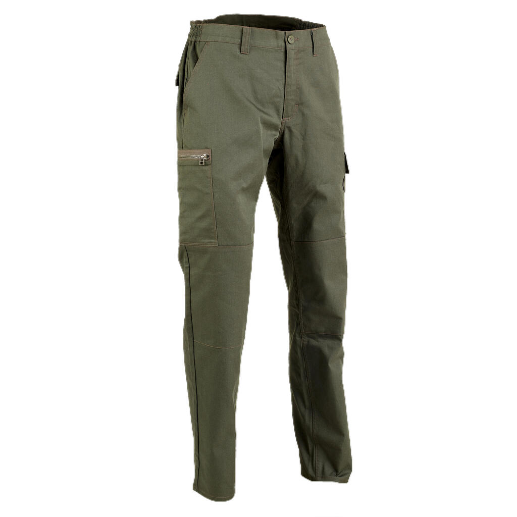 Men's Regular Trousers - Steppe 300 Limited Edition green