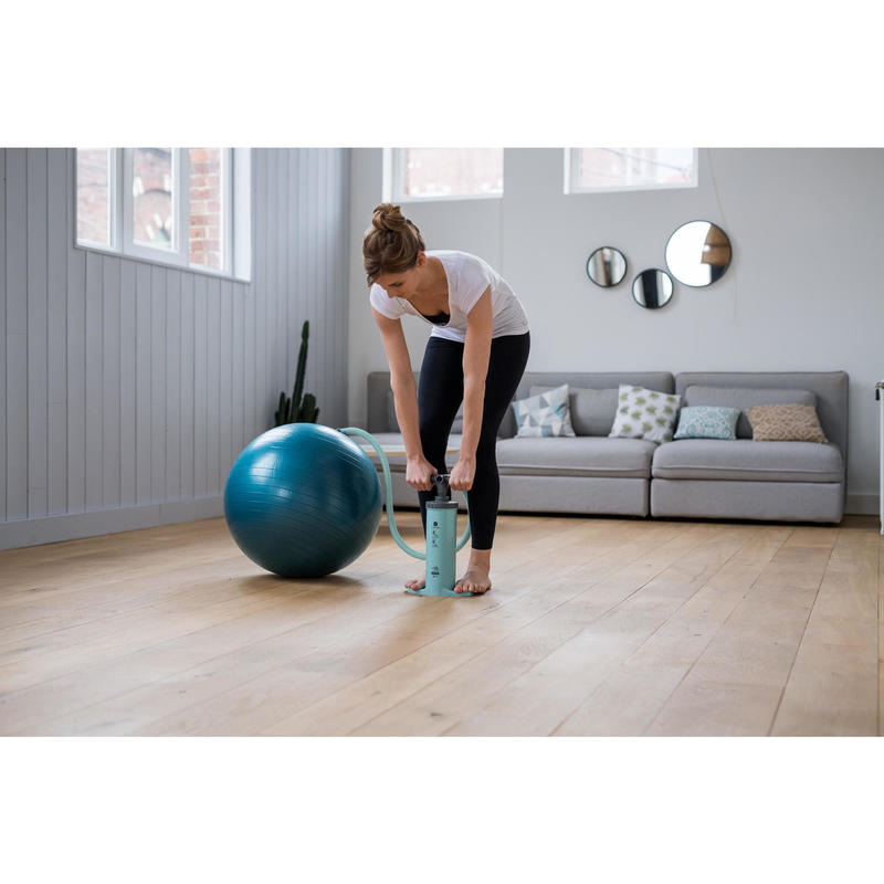 500 Pilates Large Inflate Deflate Ball Pump 4l Domyos By Decathlon