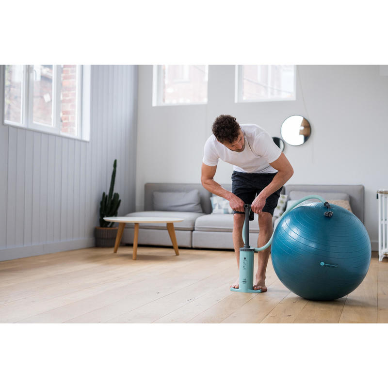 500 Pilates Large Inflate Deflate Ball Pump 4l Domyos By Decathlon