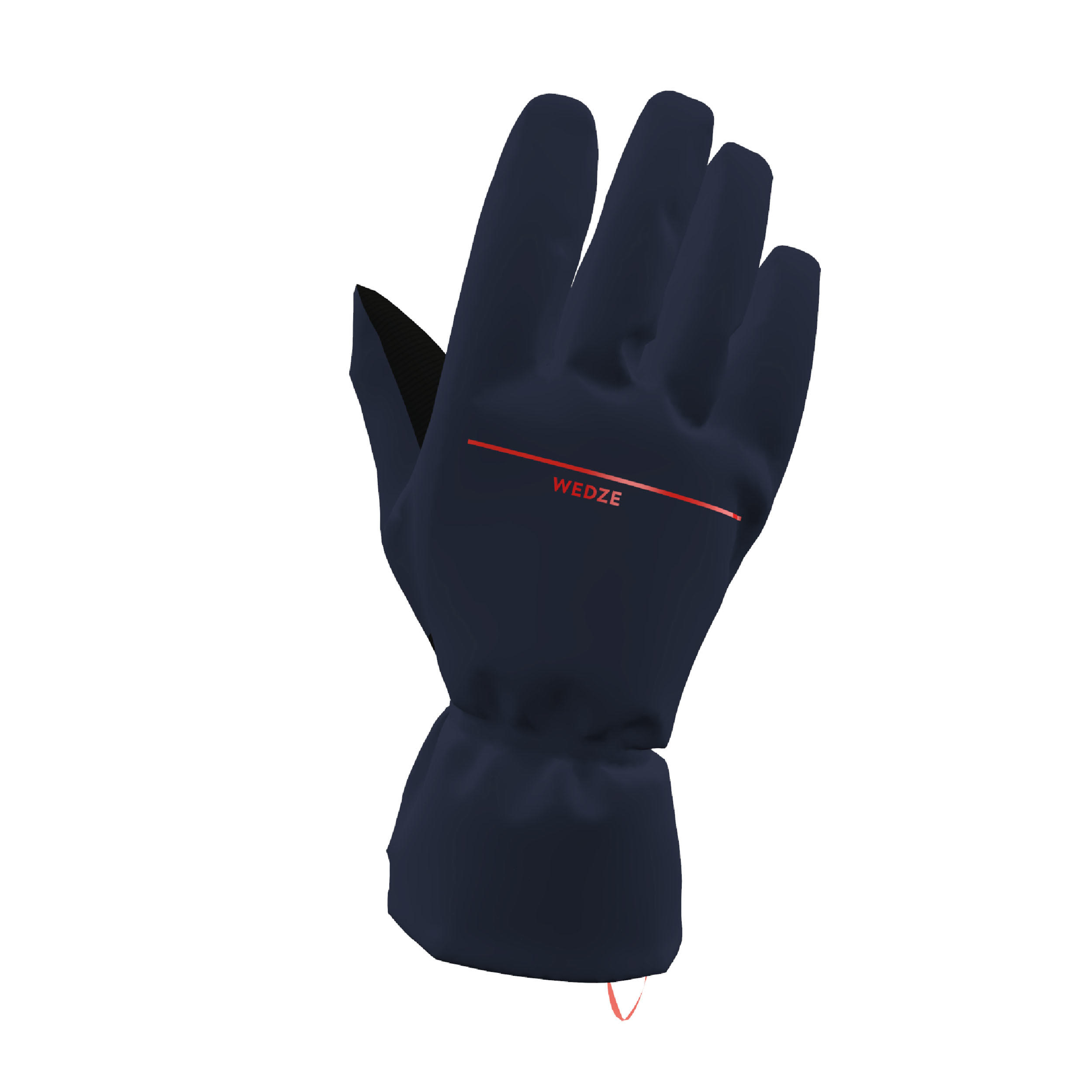 Winter Gloves for Skiing GL100 Waterproof - Blue