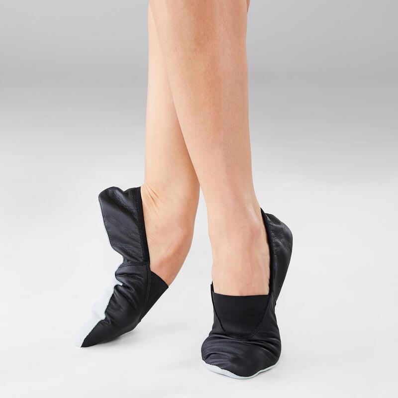 Zapatillas de danza modern'jazz piel flexible |