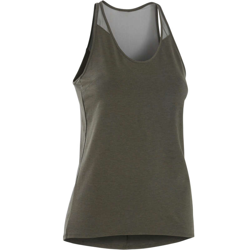 WOMEN MODERN JAZZ DANCE APPAREL, TOEPADS Street Dance and Urban Dance - Women's Modern Dance Tank Top DOMYOS - Sports