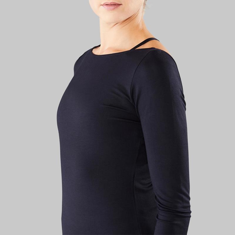 tee shirt manche longue femme decathlon