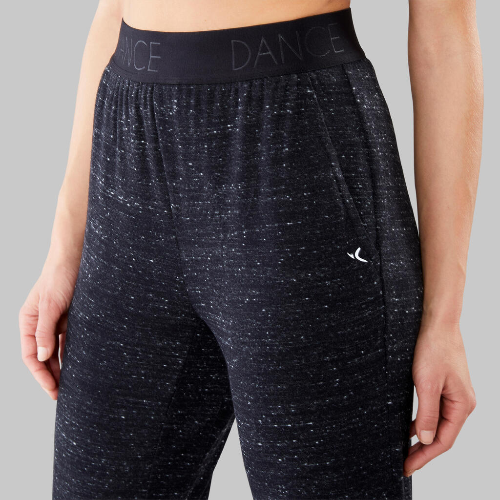 Women's Modern Dance Carrot Bottoms - Black