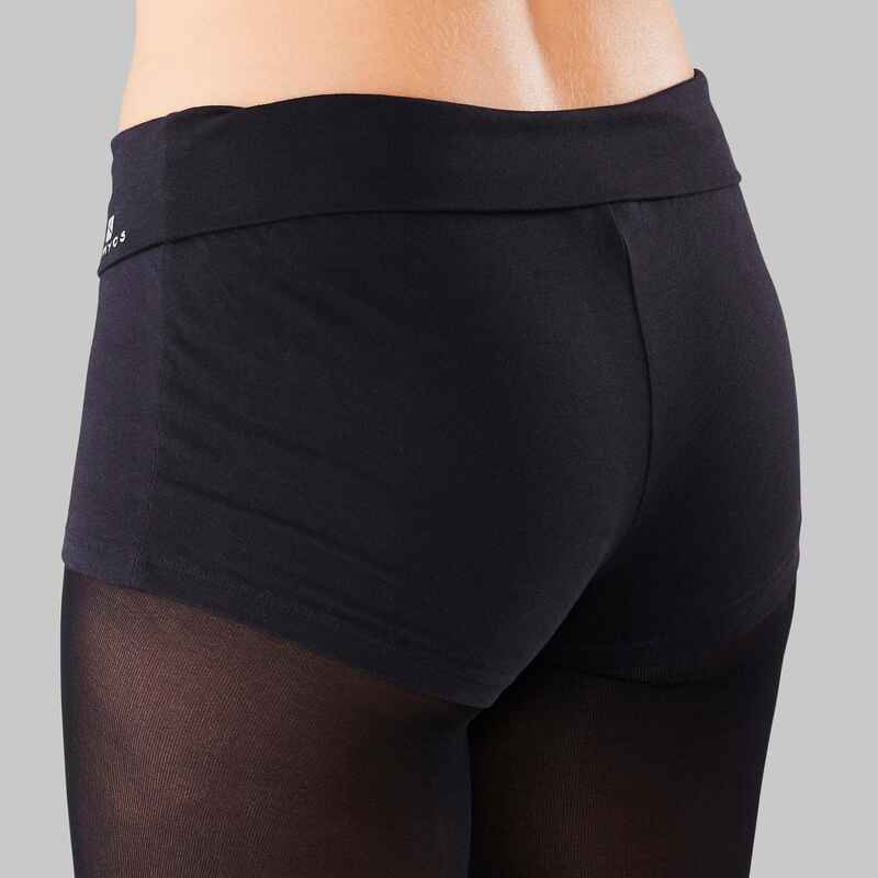 Women's Modern Dance Shorts Black Decathlon