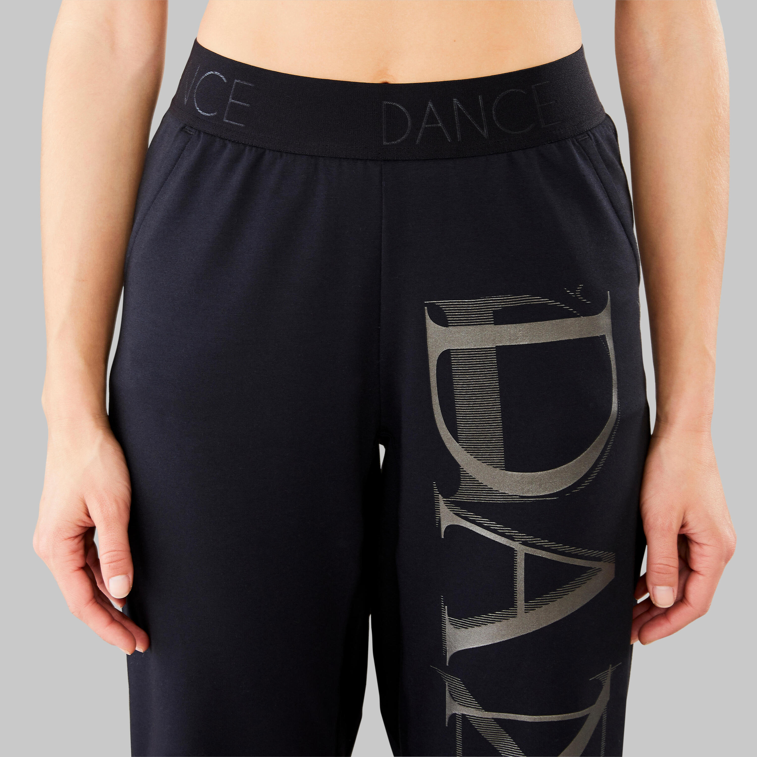 Women's Adjustable Floaty Modern Dance Bottoms - Black 11/15