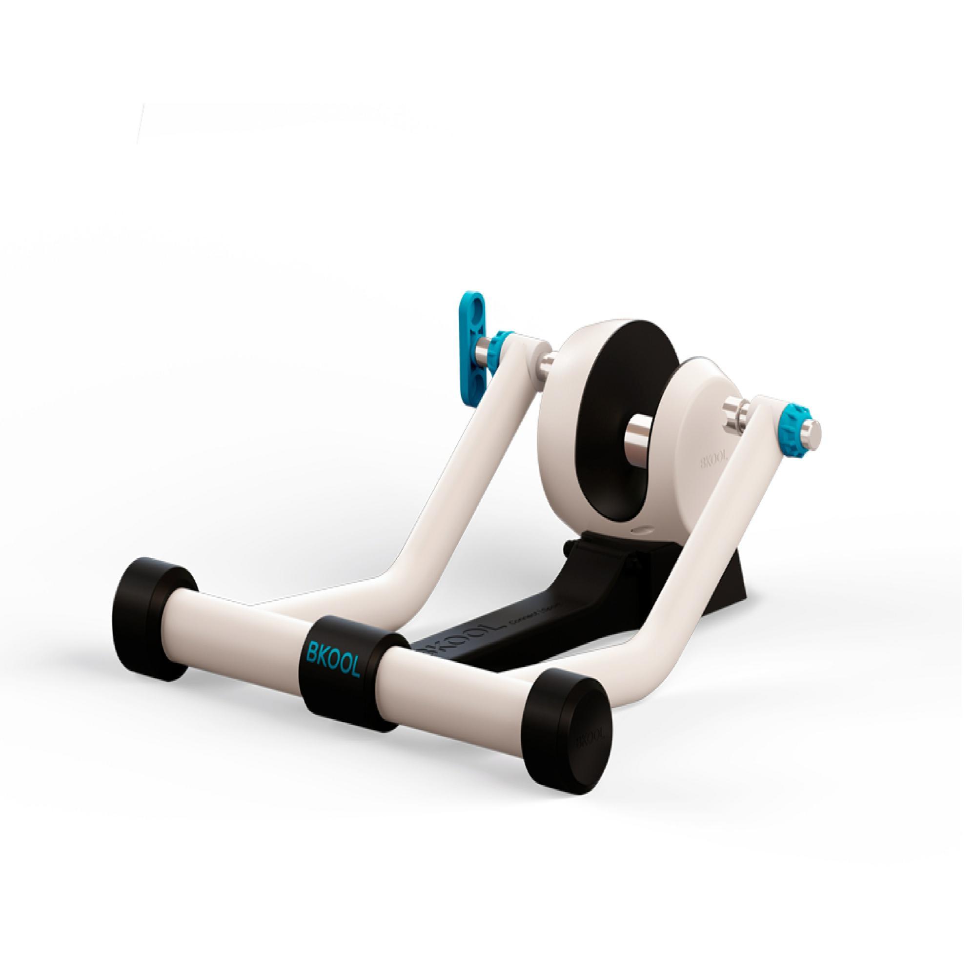 Rodillo Entrenamiento Home Trainer Bkool Smart Go Blanco/Azul 1/3