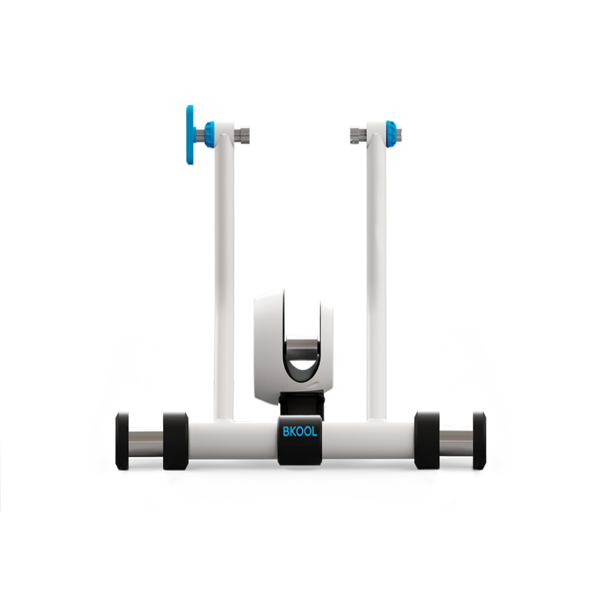 Rodillo Entrenamiento Home Trainer Bkool Smart Go Blanco/Azul 3/3