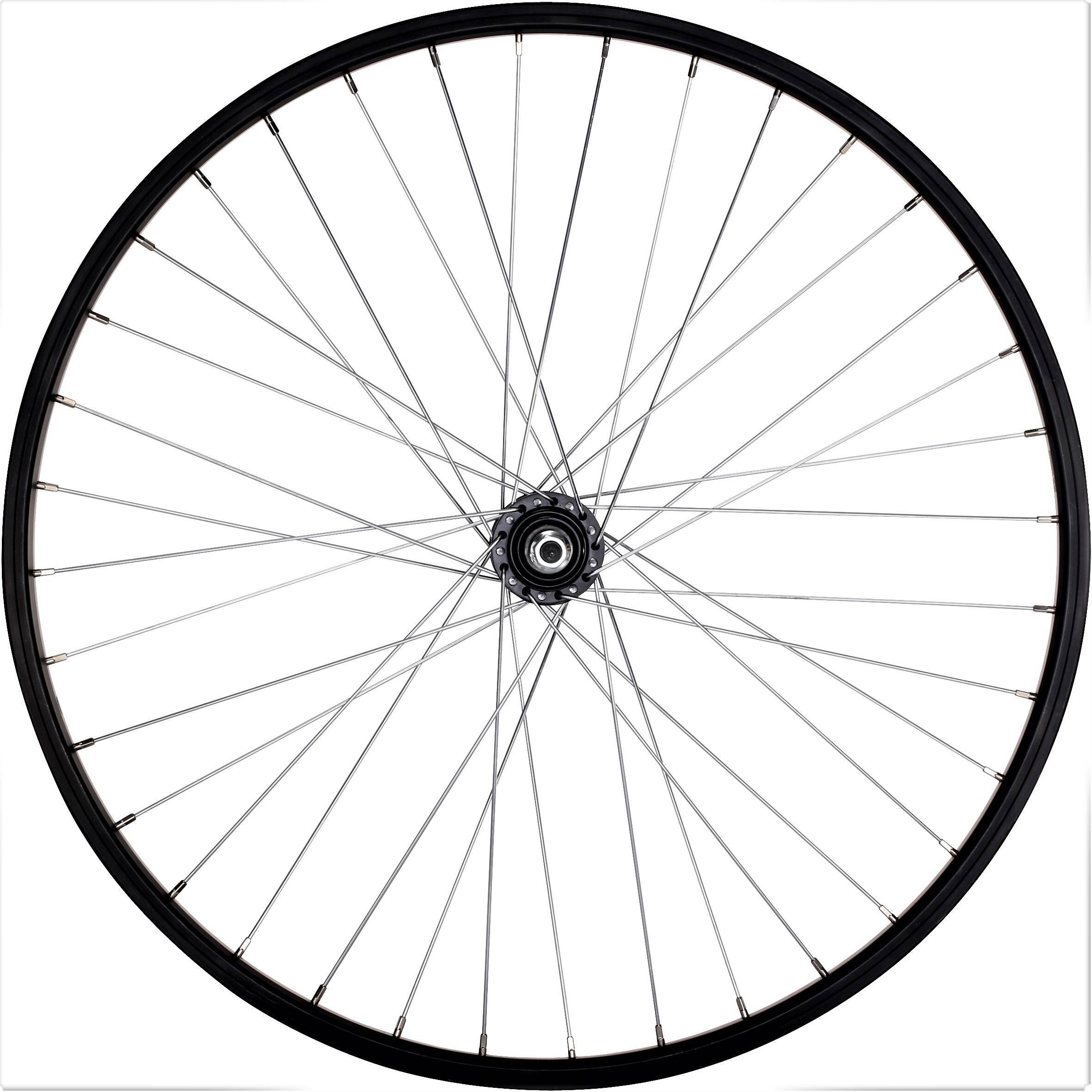 26" Mountain Bike Single-Walled Rear Wheel V-Brake with Freewheel + Bolt-On Hub -  1
