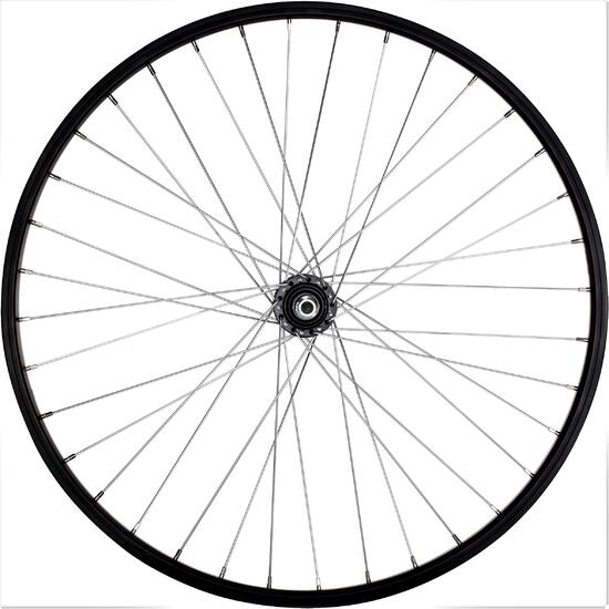 ROUE VTT ARRIÈRE 26" SIMPLE PAROI FREINAGE V-BRAKE A ROUE LIBRE ET ECROU