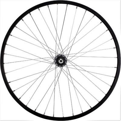 Mtb achterwiel 26 inch enkelwandig v-brake voor freewheel zwart