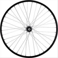 ACHTERWIEL VOOR MTB 26" ENKELWANDIG V-BRAKE VOOR FREEWHEEL ZWART