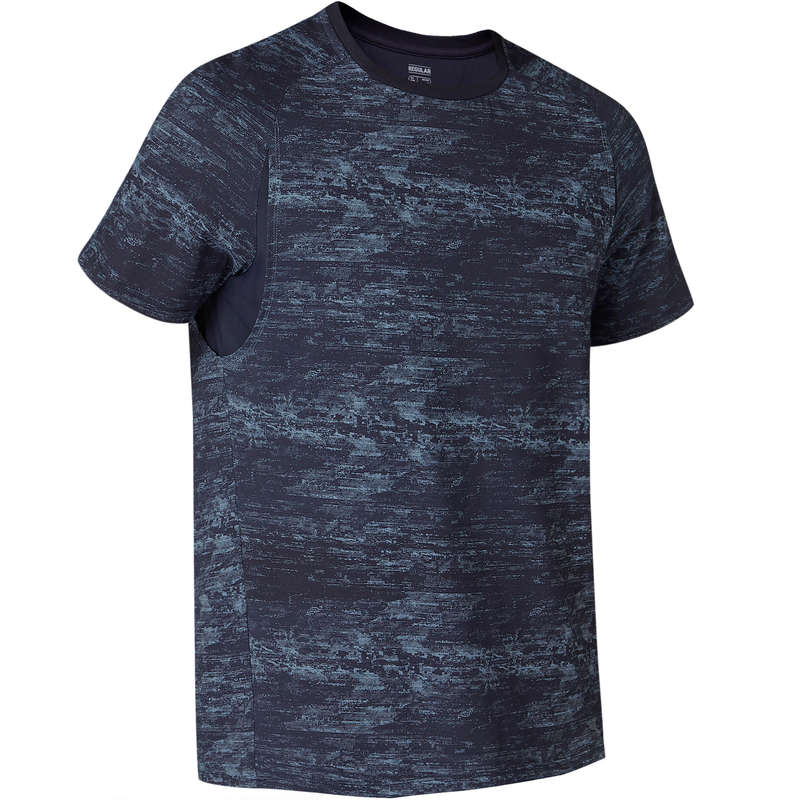 MAN GYM, PILATES APPAREL Clothing - 540 FM Gym T-Shirt - Navy Blue NYAMBA - Clothing