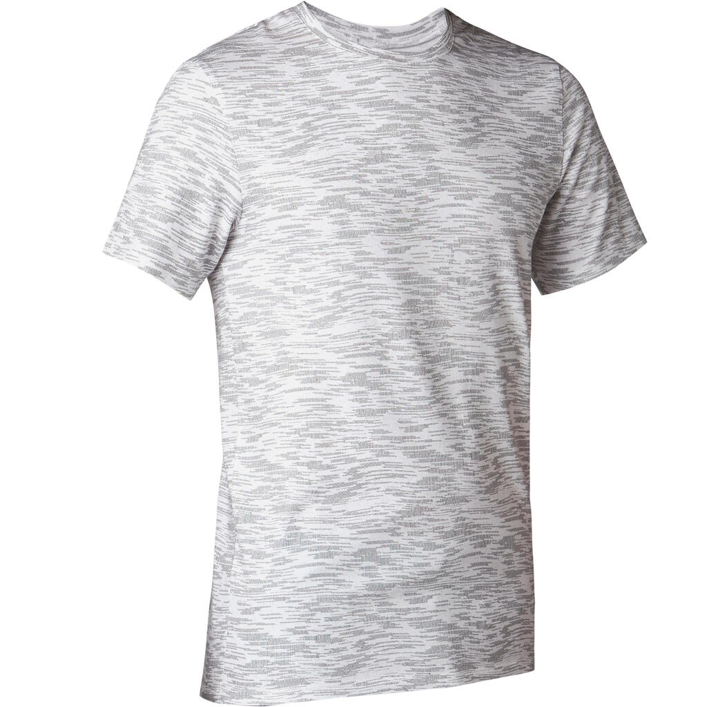 T-Shirt Herren Slim - 500 grün 