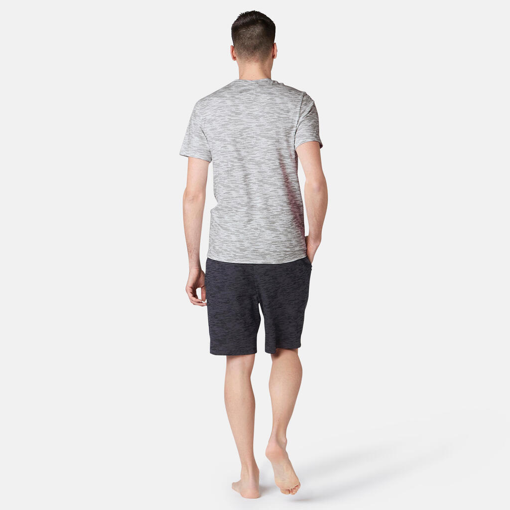 T-Shirt Herren Slim - 500 grün 