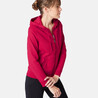 520 Women's Pilates & Gentle Gym Hooded Jacket - Dark Red