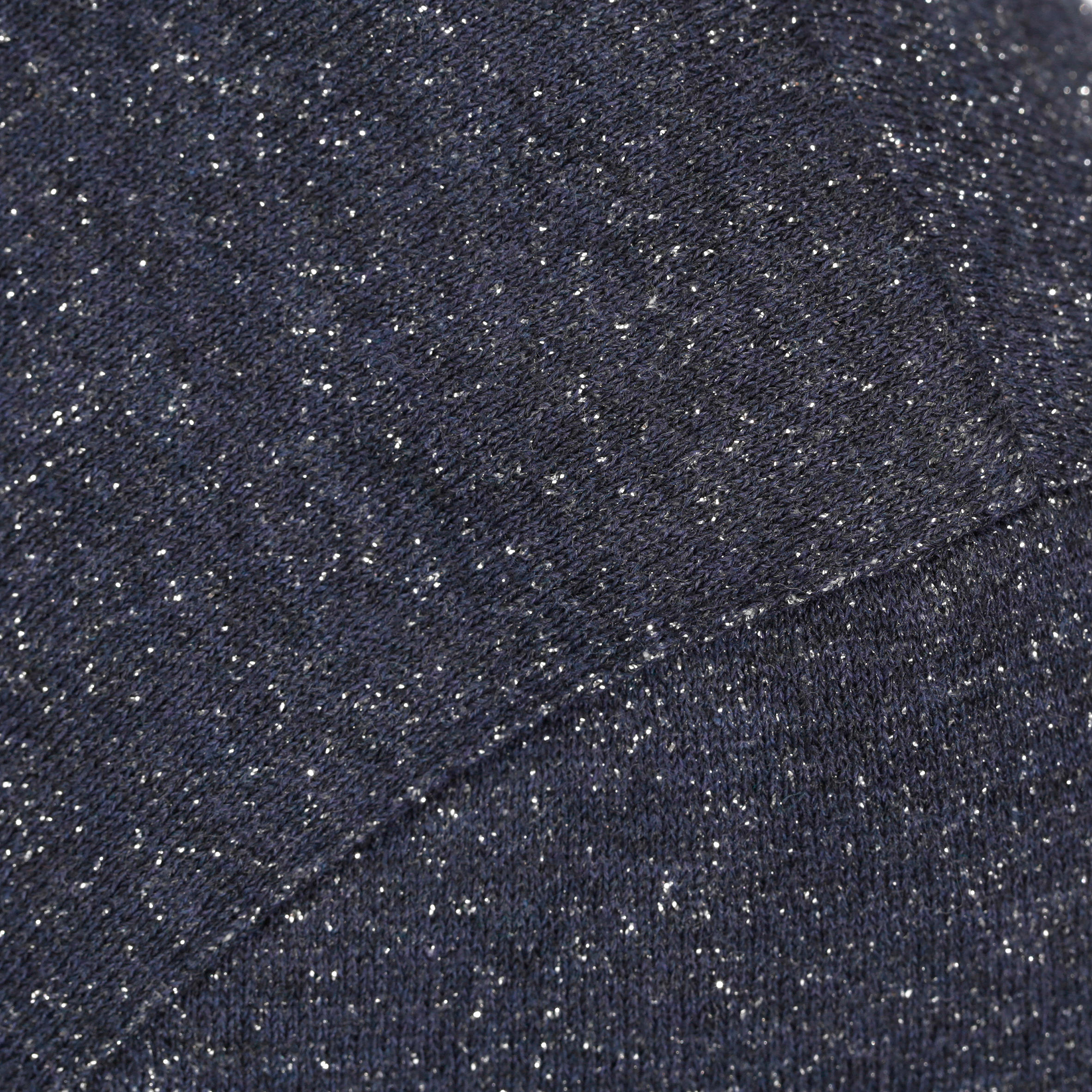 Children's Horse Riding Sweatshirt - Mottled Navy with Glitter 12/17