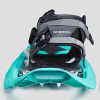 Medium deck snow hiking shoes  - QUECHUA SH500 Turquoise green -