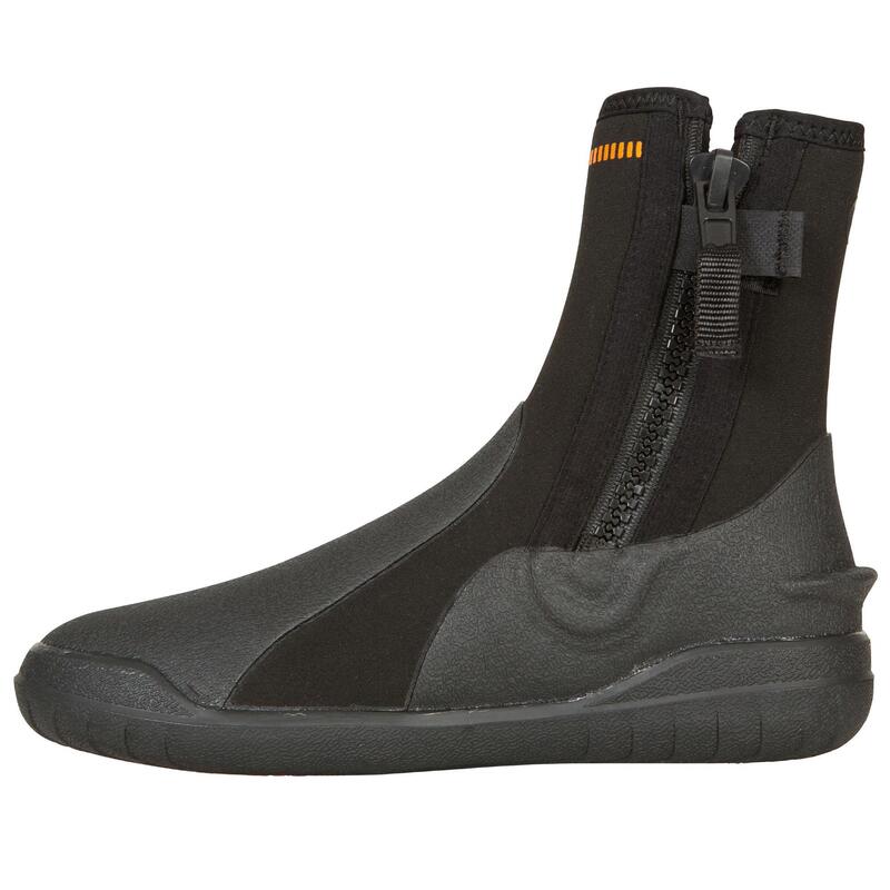 Tauchstiefel aus 5mm Neopren - schwarz
