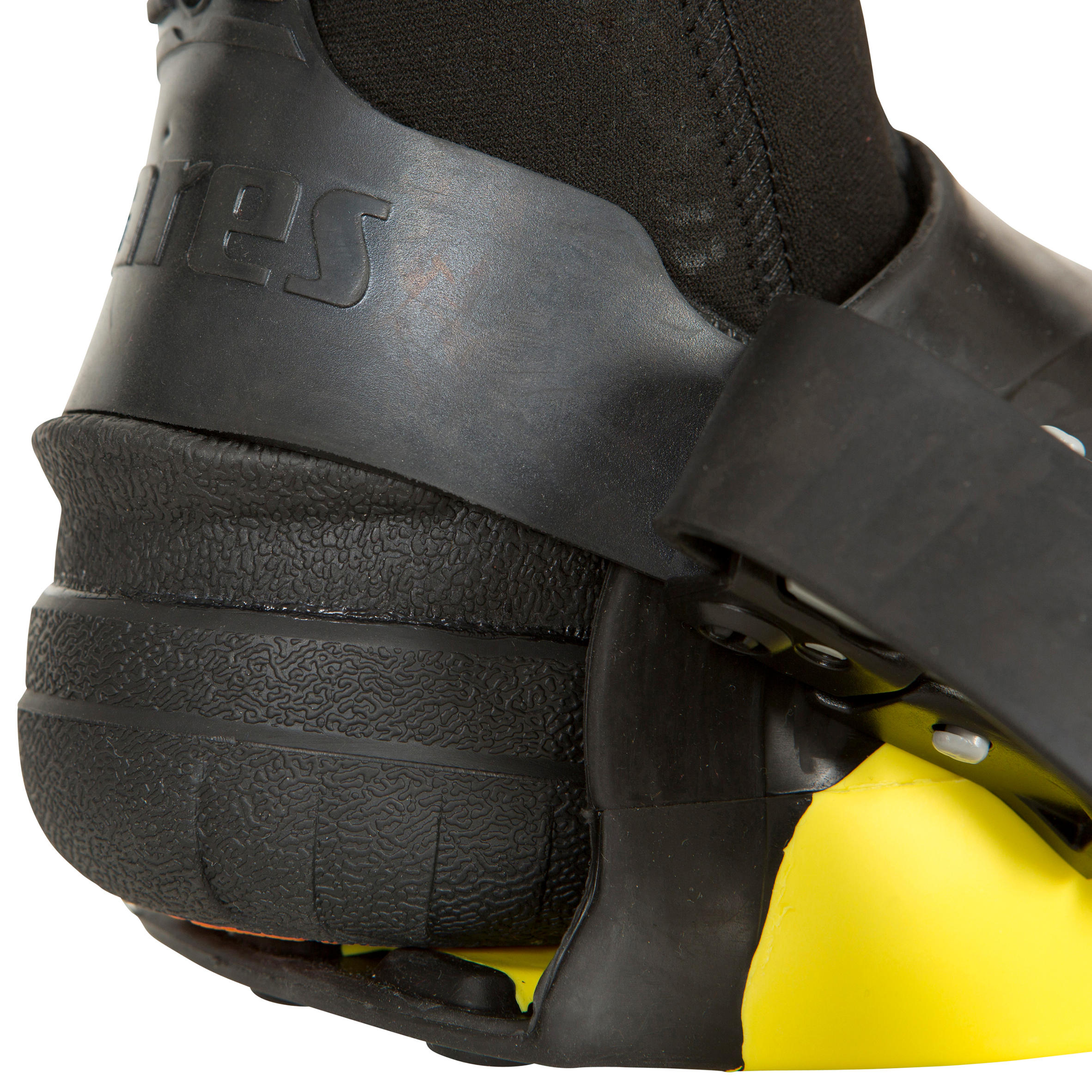 Diving booties 5 mm neoprene black 6/7