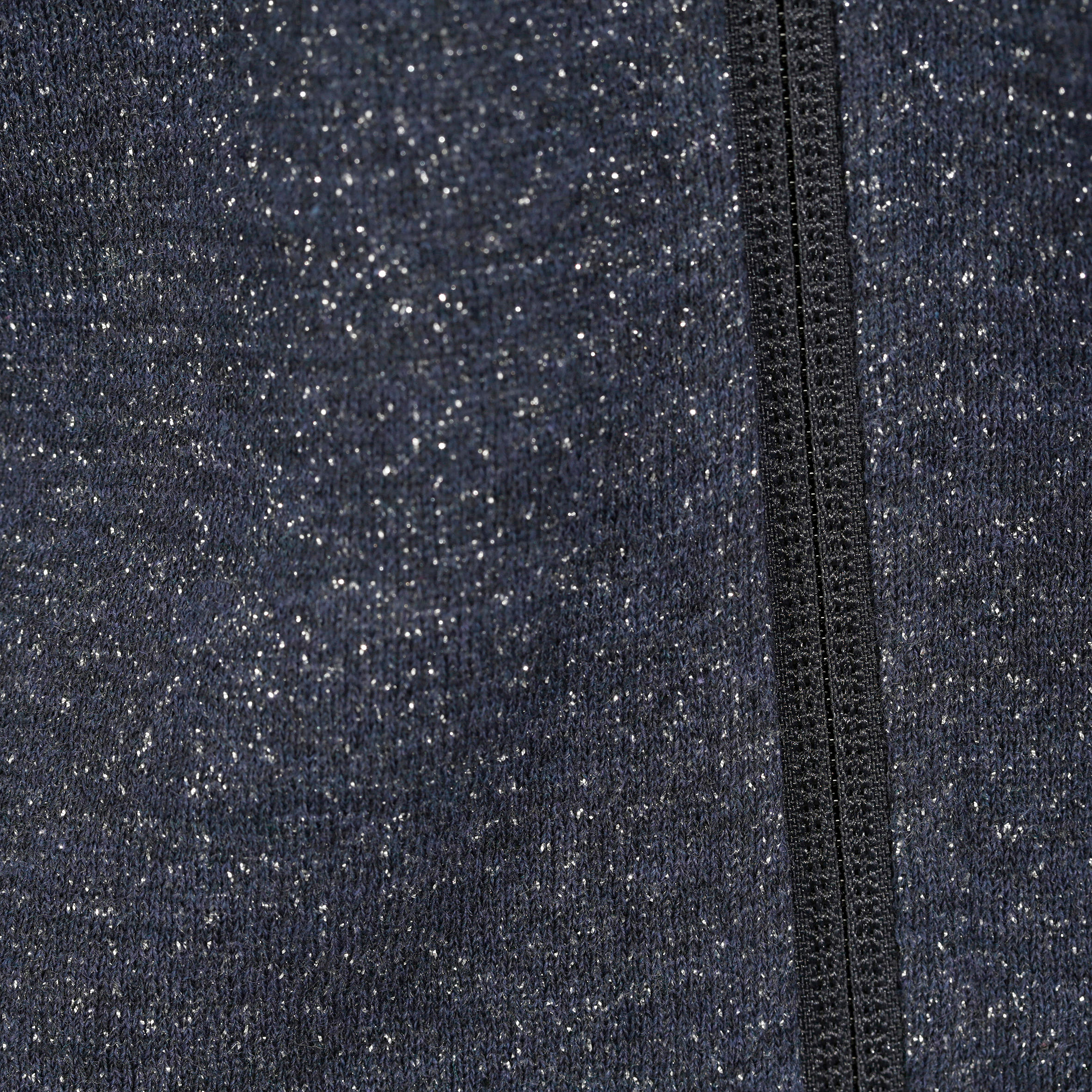 Children's Horse Riding Sweatshirt - Mottled Navy with Glitter 13/17