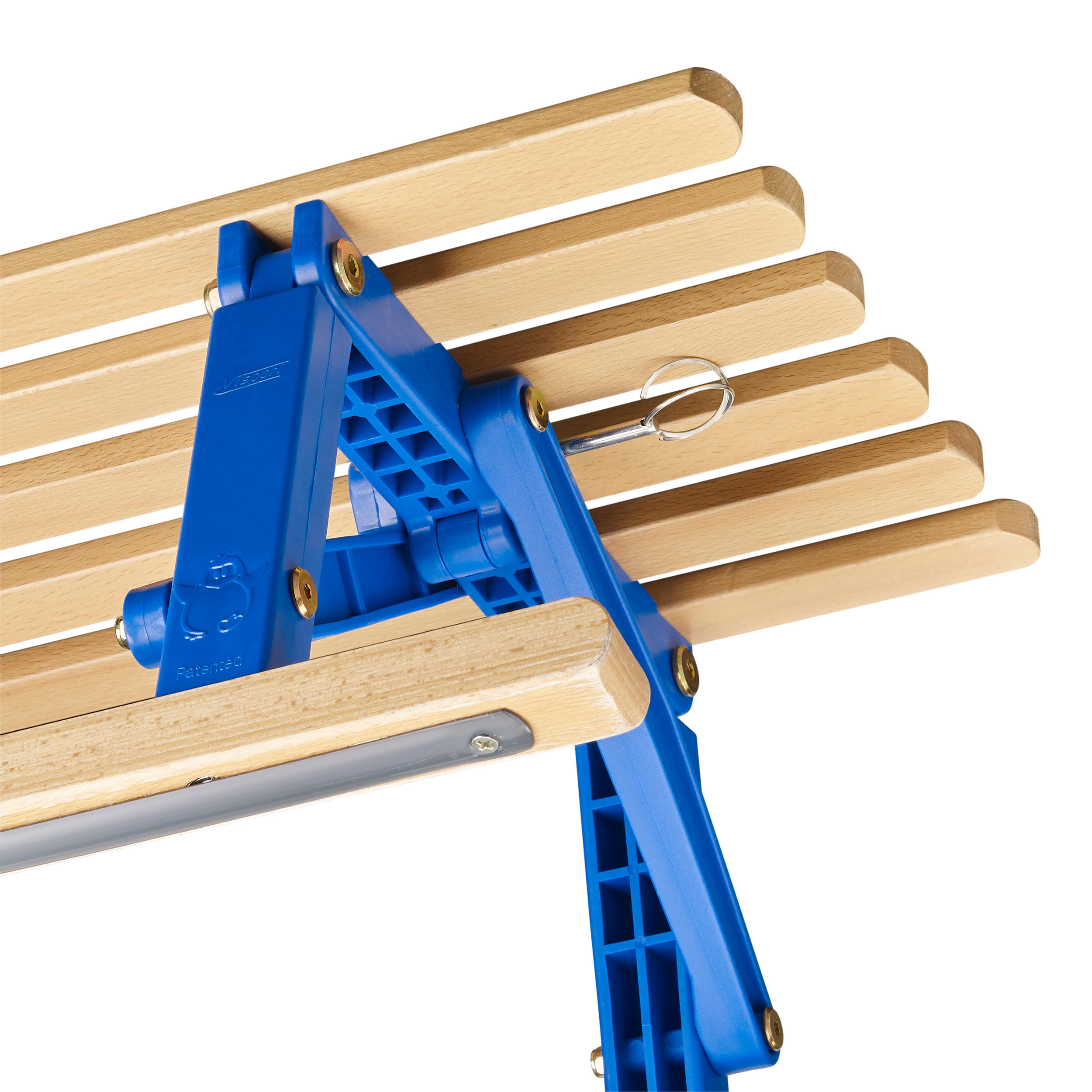 Opklapbare houten slee Davos 100 cm 9/9
