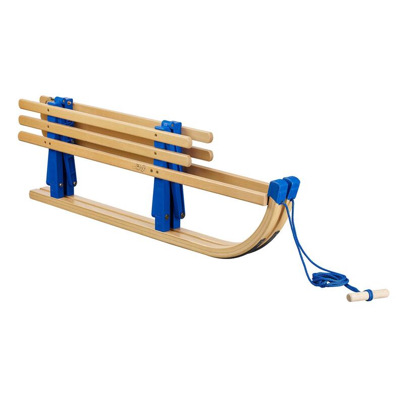 schommel Bereid boog NO BRAND Opklapbare houten slee Davos 100 cm | Decathlon