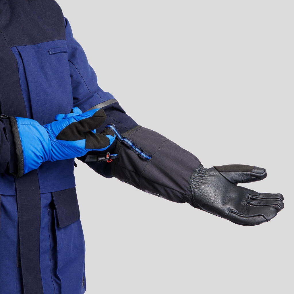 2-in-1-Handschuhe Erwachsene extra warm bis -20 °C - Arctic900