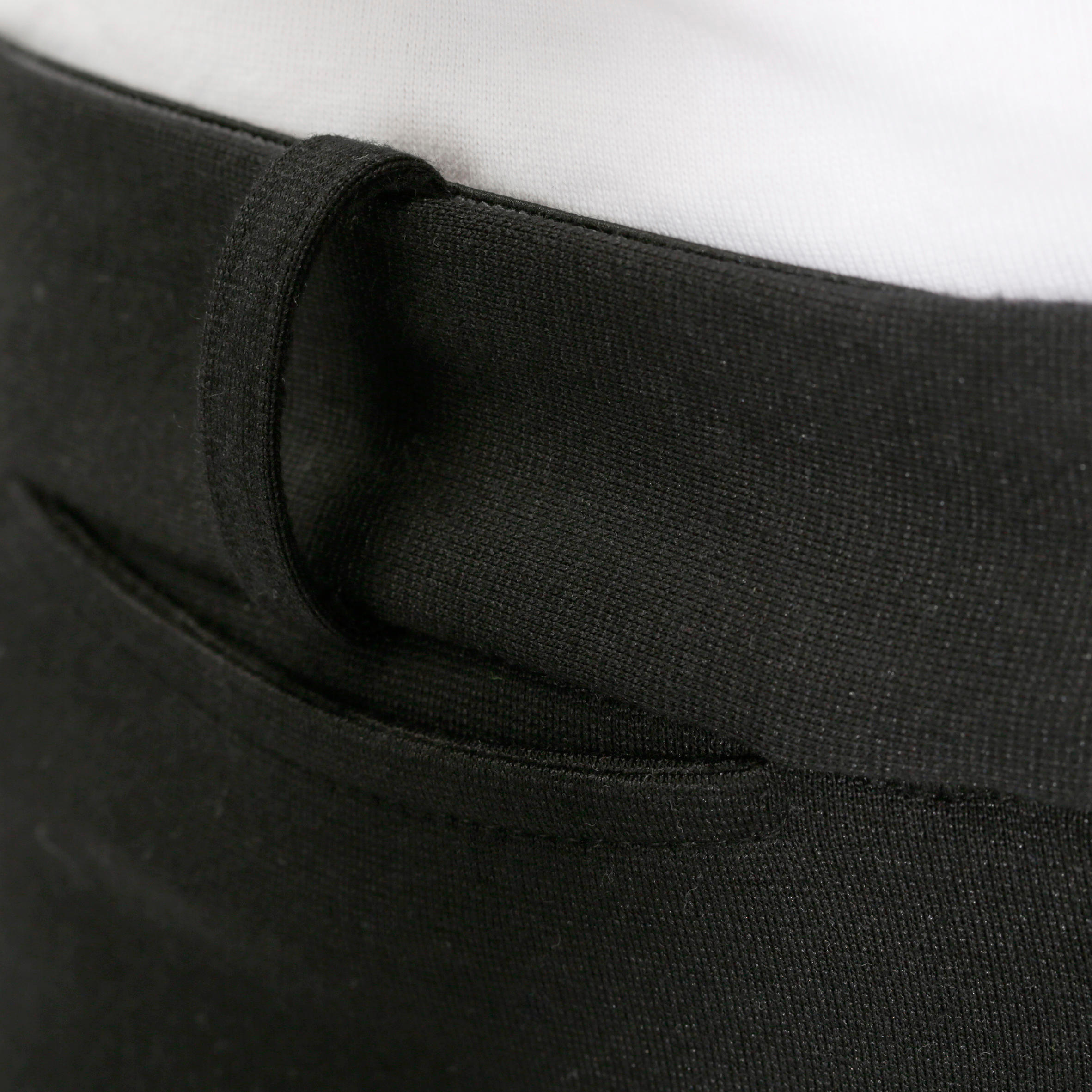 Fullseat Children's Horse Riding Jodhpurs - Black/Grey 10/18