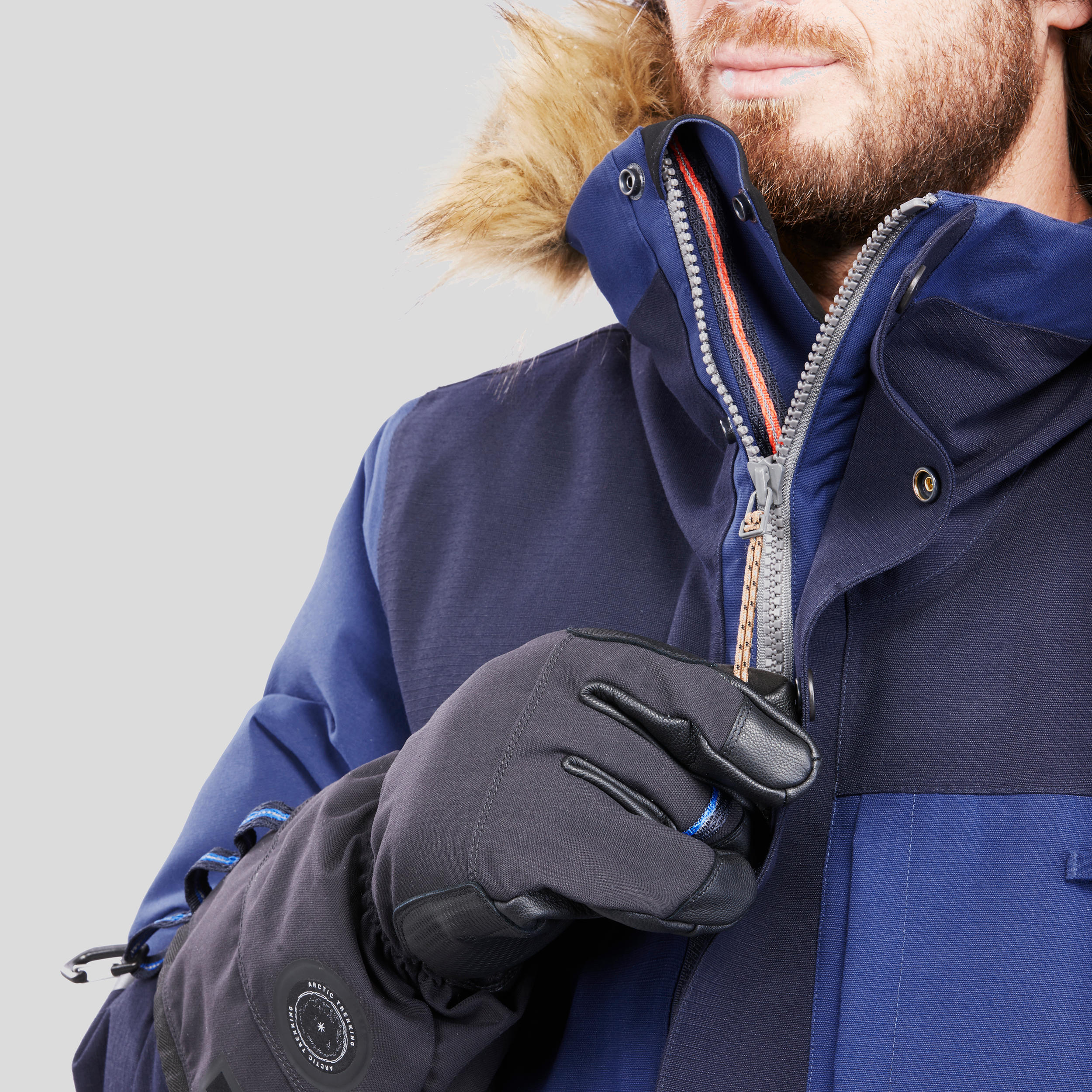 Adult 2-in-1 Exteme Cold Trekking Gloves Arctic 900 -20°C 18/20