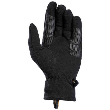 Guantes térmicos de montaña y trekking polar Adulto Forclaz MT100 negro