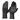 Adult Mountain Trekking Merino Wool Liner Gloves Trek 500 - Grey