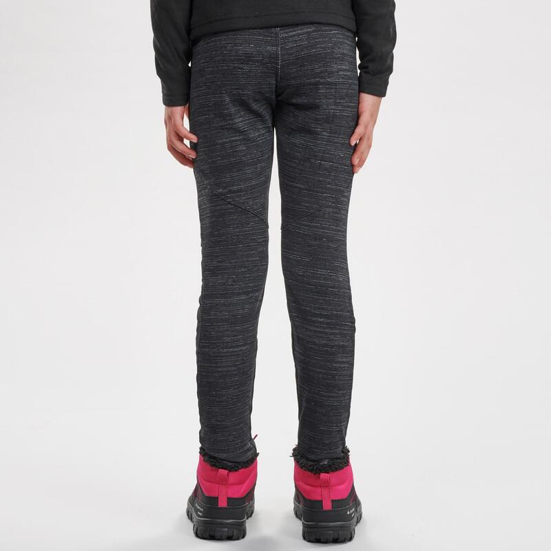 LEGGING CHAUD DE RANDONNÉE - SH100 - ENFANT 7 - 15 ANS