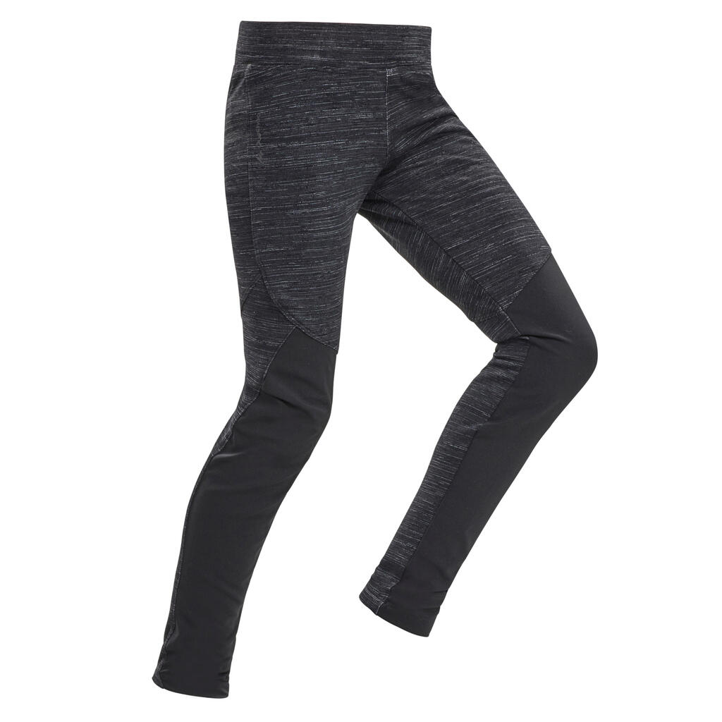 LEGGING CHAUD DE RANDONNÉE - SH100 - ENFANT 7 - 15 ANS