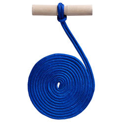 Szánkóhúzó kötél Davos, fa, kék