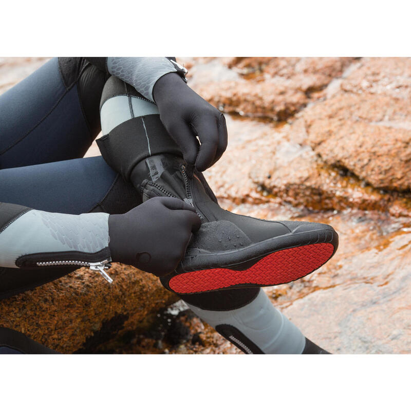 Neoprenové boty na potápění SCD 500 6,5 mm