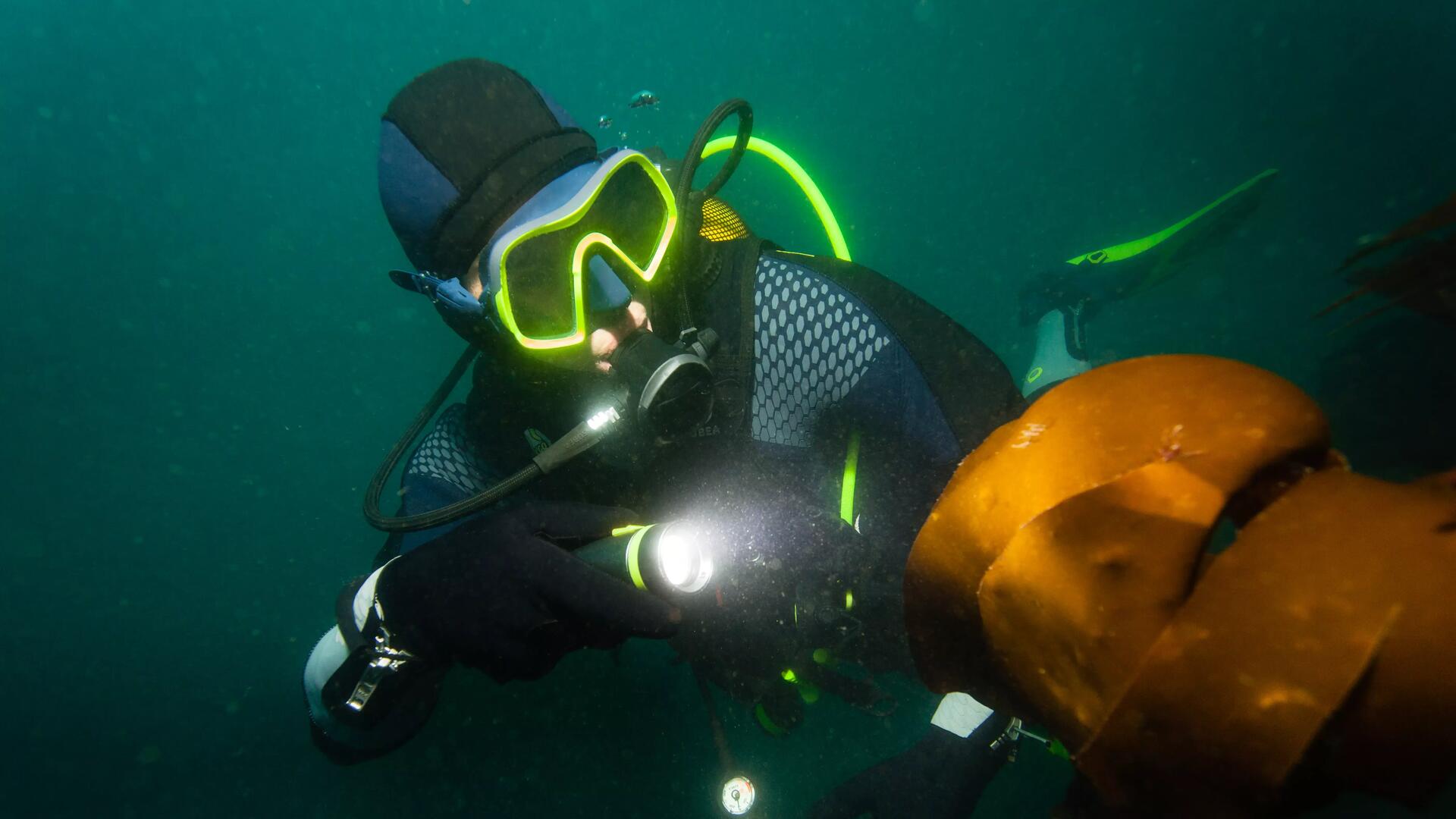 traje semiseco buceo