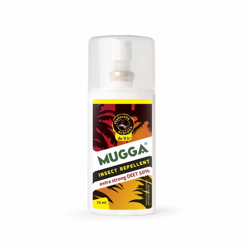 Mugga Spray STRONG 50% DEET na komary i kleszcze 75 ml