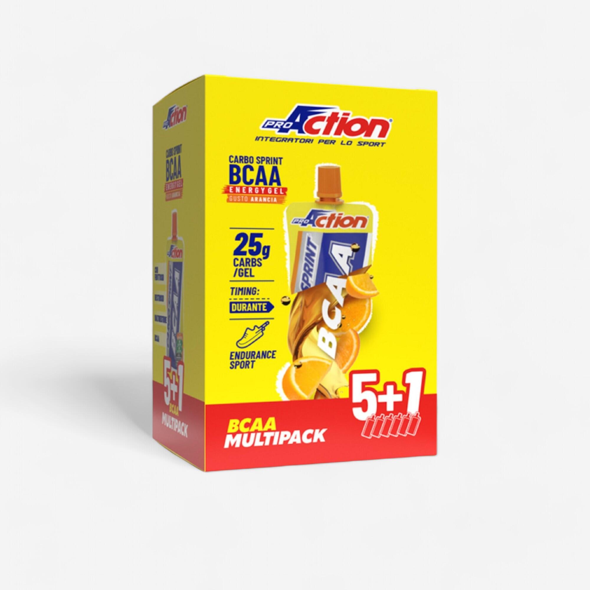 PROACTION Promo 5+1 Gel energetico Carbo Sprint BCAA Endurance Arancia Proaction