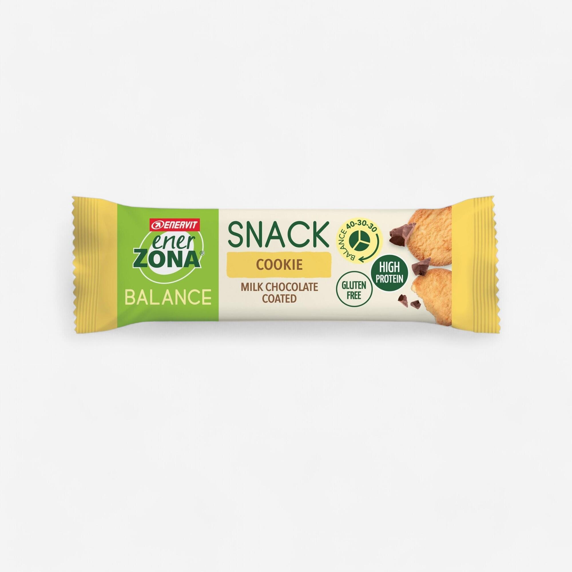 ENERZONA Barretta proteica Enervit Enerzona Snack  Gusto Cookie GLUTEN FREE 33g