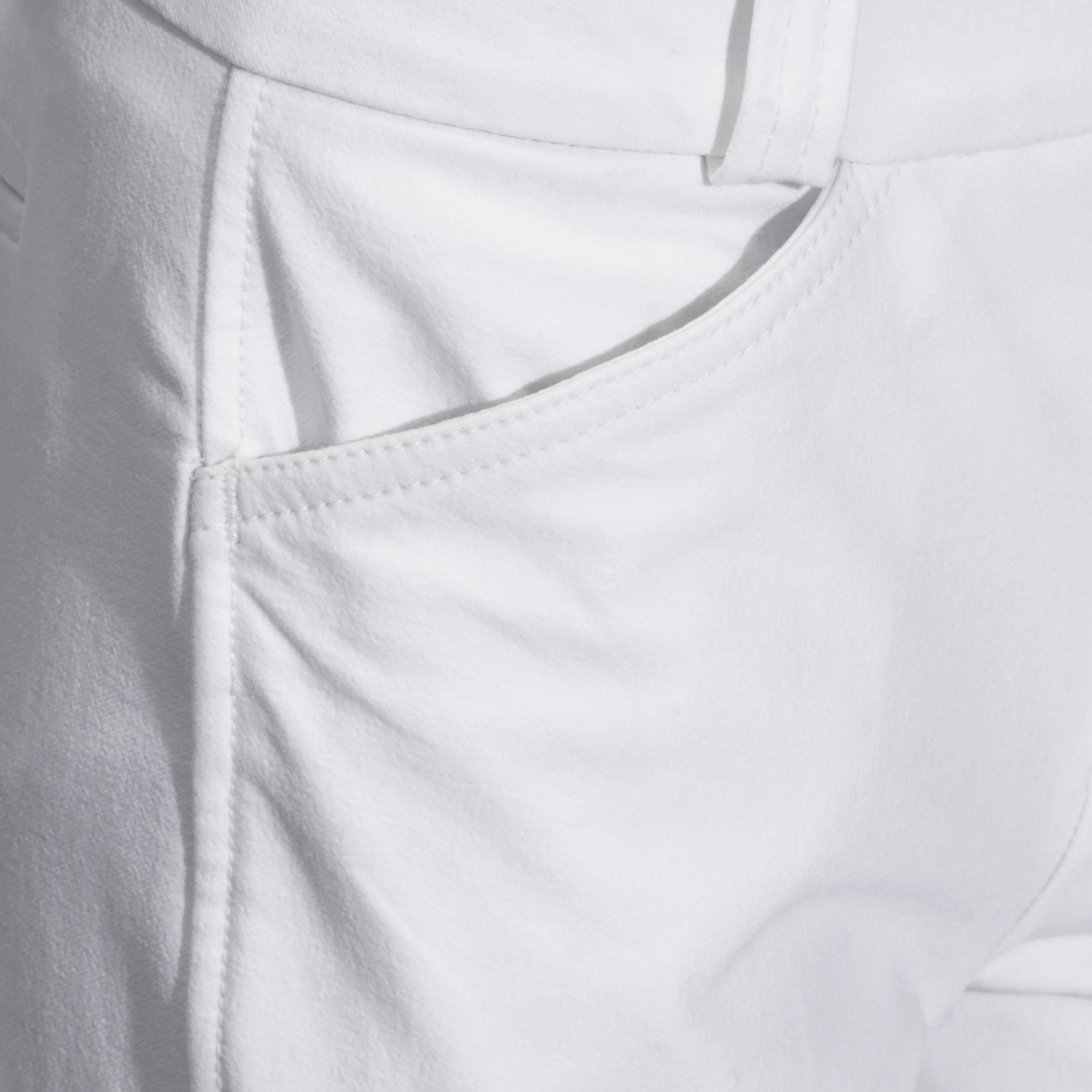 500 Kids' Horse Riding Show Jodhpurs - White 11/19