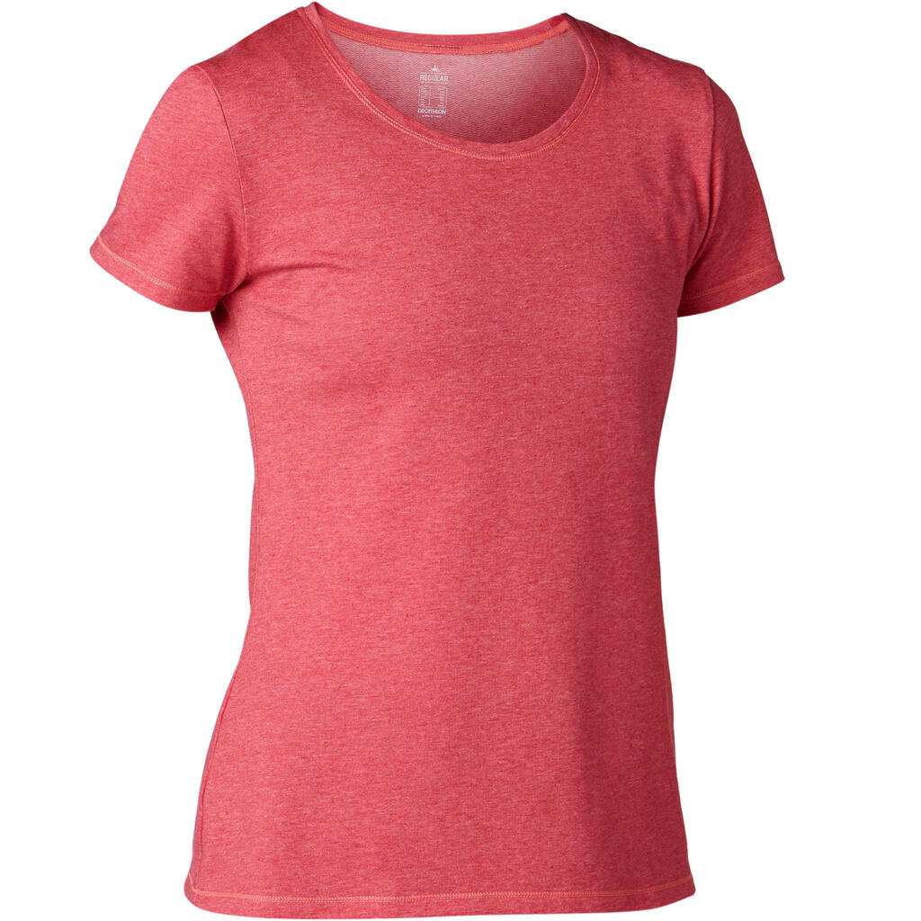 T-Shirt Damen Regular - 500 orange