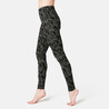 Women's Fitness Leggings Fit+ 500 - Grey Print