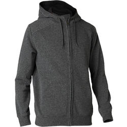 900 Pilates & Gentle Gym Hooded Jacket - Dark Grey