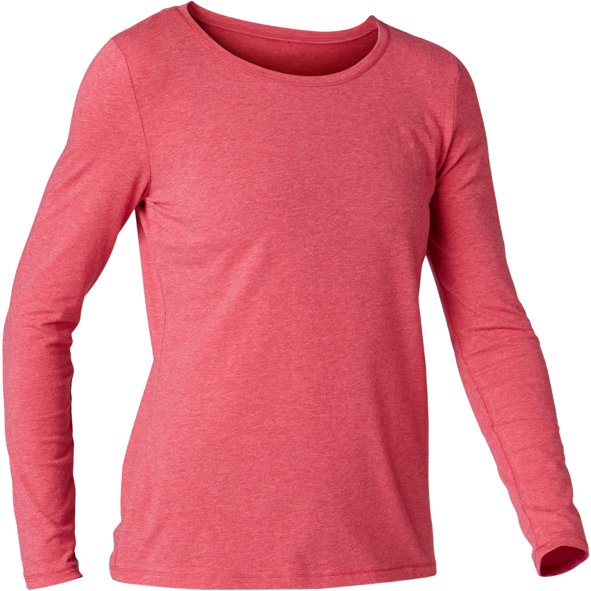 Long-Sleeved Cotton Fitness T-Shirt 