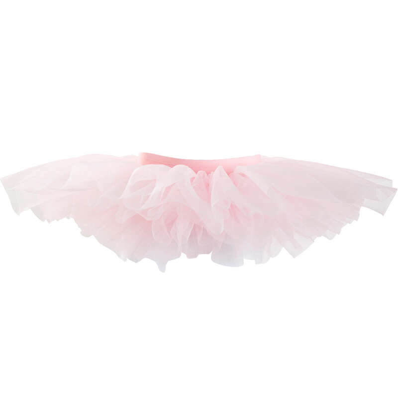 DOMYOS Girls' Ballet Pancake Tutu - Pink | Decathlon